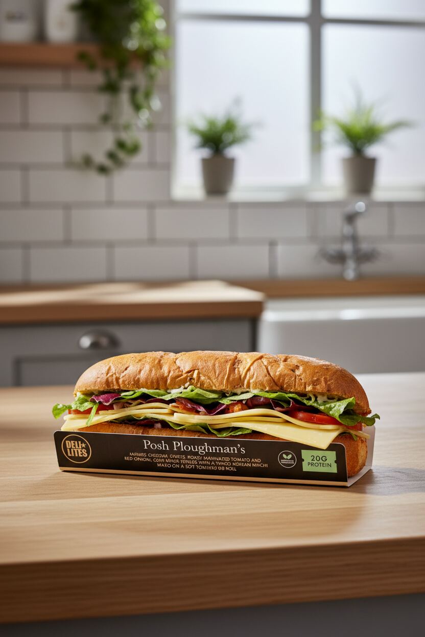 DELI LITES Italian sub roll food photography