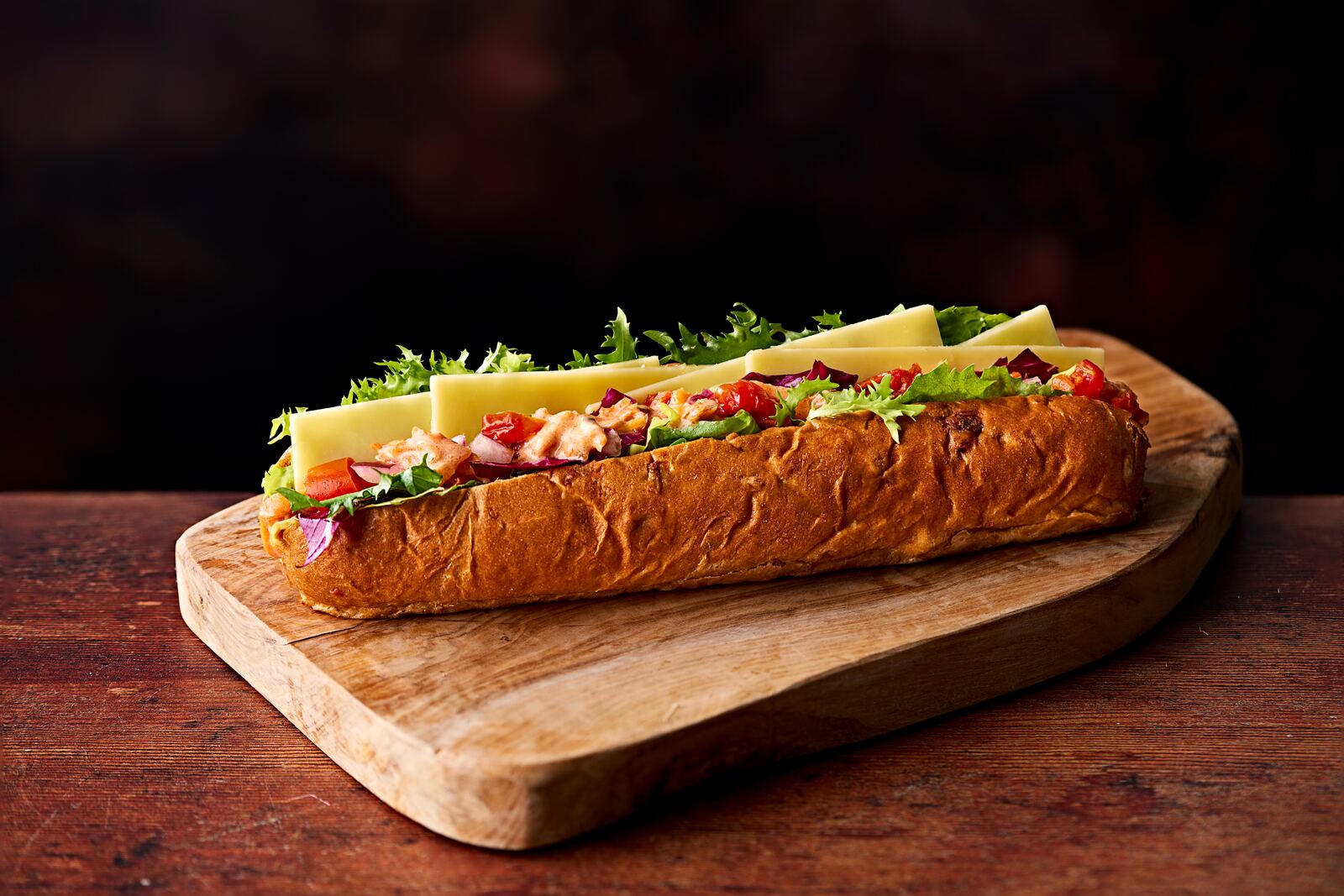 Gourmet Posh Ploughman's sandwich