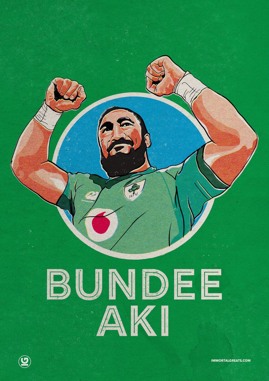 Bundee Aki illustration